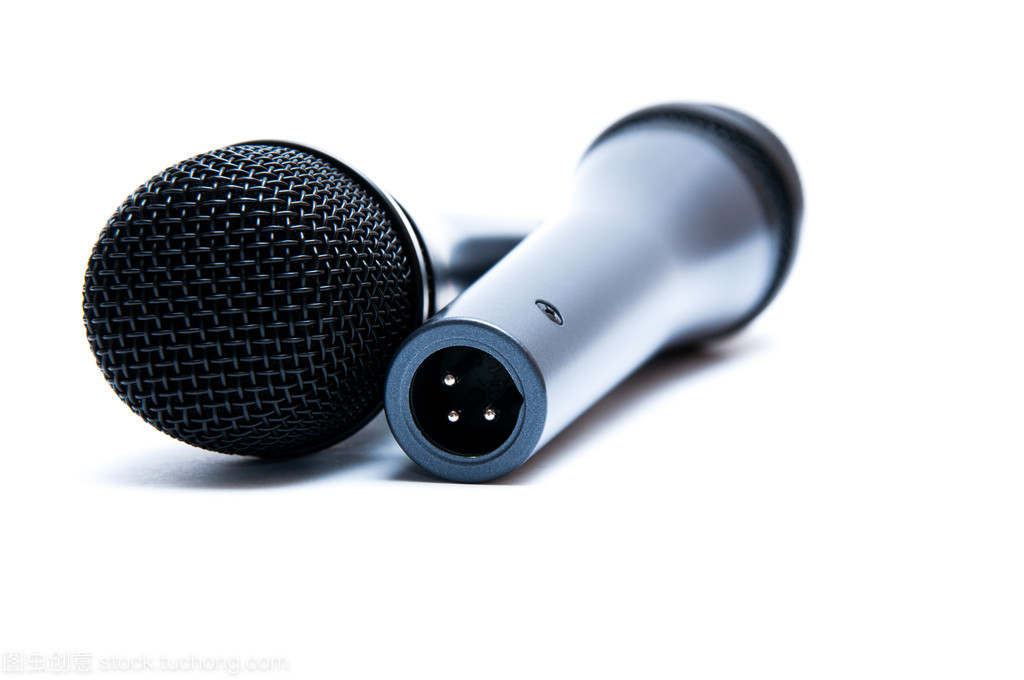 黑色麦克风